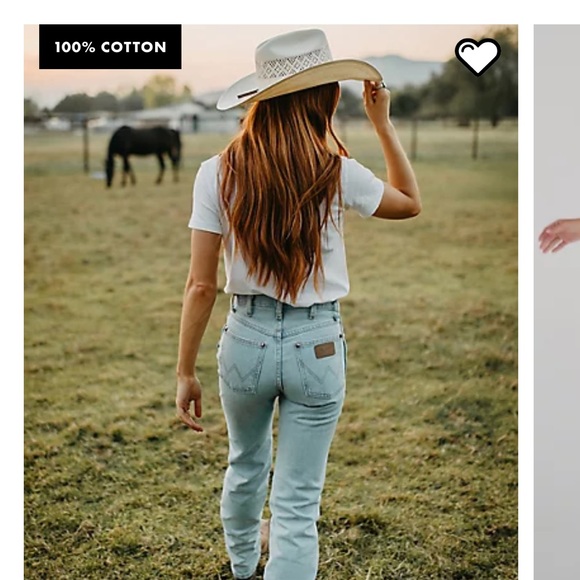 Wrangler jeans 11x32. Sized on small size. I usually wear a size 6 and these fit - Picture 4 of 7